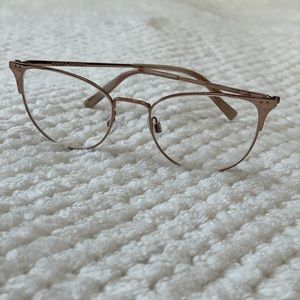 Warby Parker Ava Eyeglasses Rose Gold